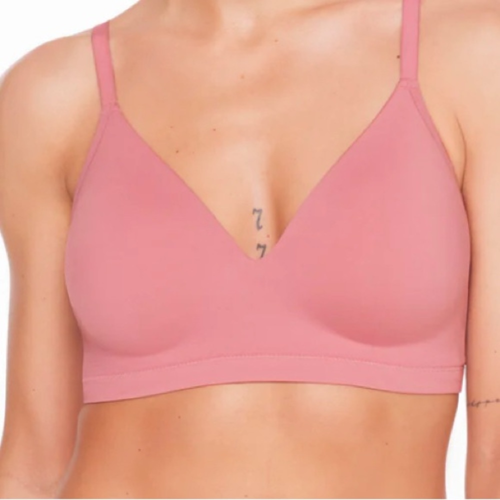 BRAND NEW WITH TAGS - THIRDLOVE FORM 360 FIT WIRELESS BRA BLUSH MD++ (34dd/ddd)